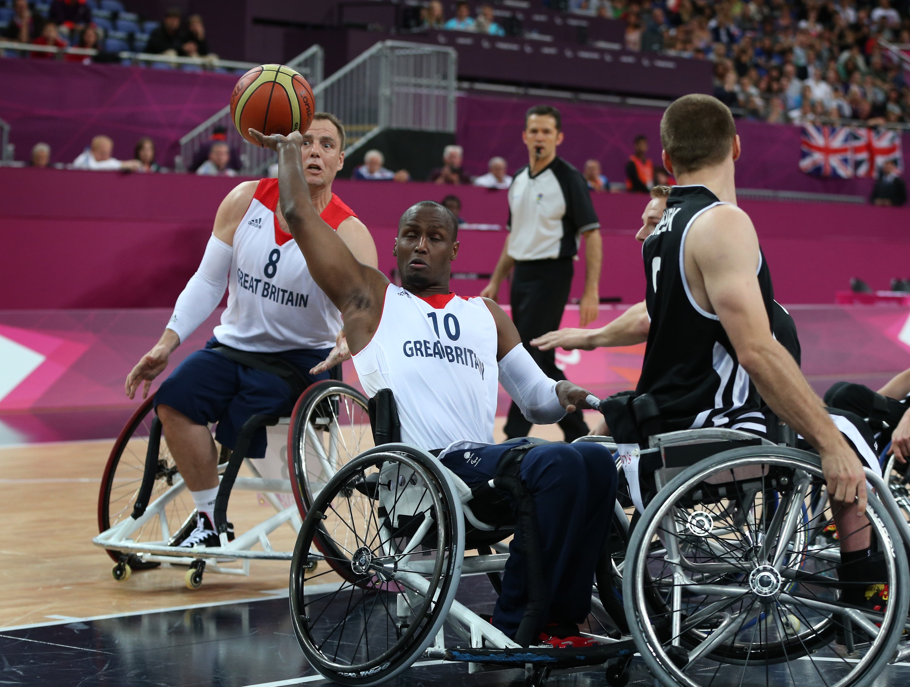 Sport Week Wheelchair Basketball Shapes Jamas Attitude