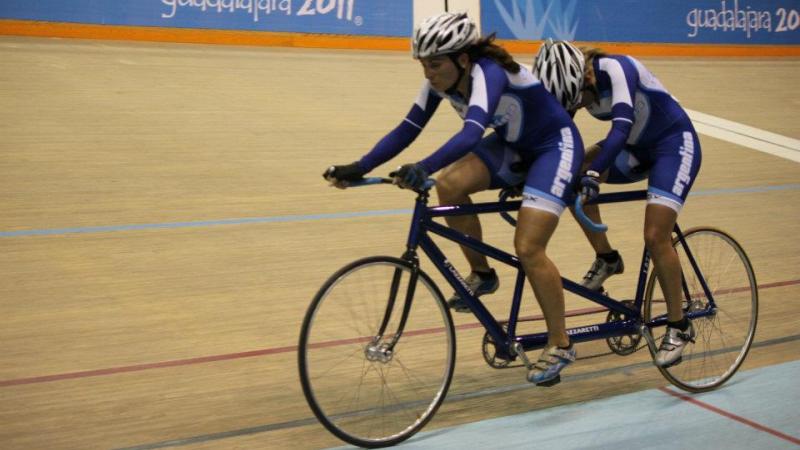 Cycling Track Team Argentina at the Parapans