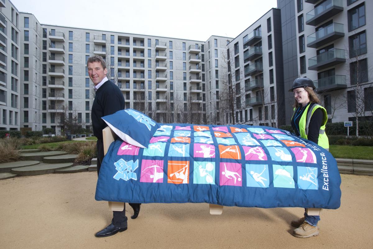 London 2012 begins 'bedding in' at Olympic Village 6 months ahead of the Games