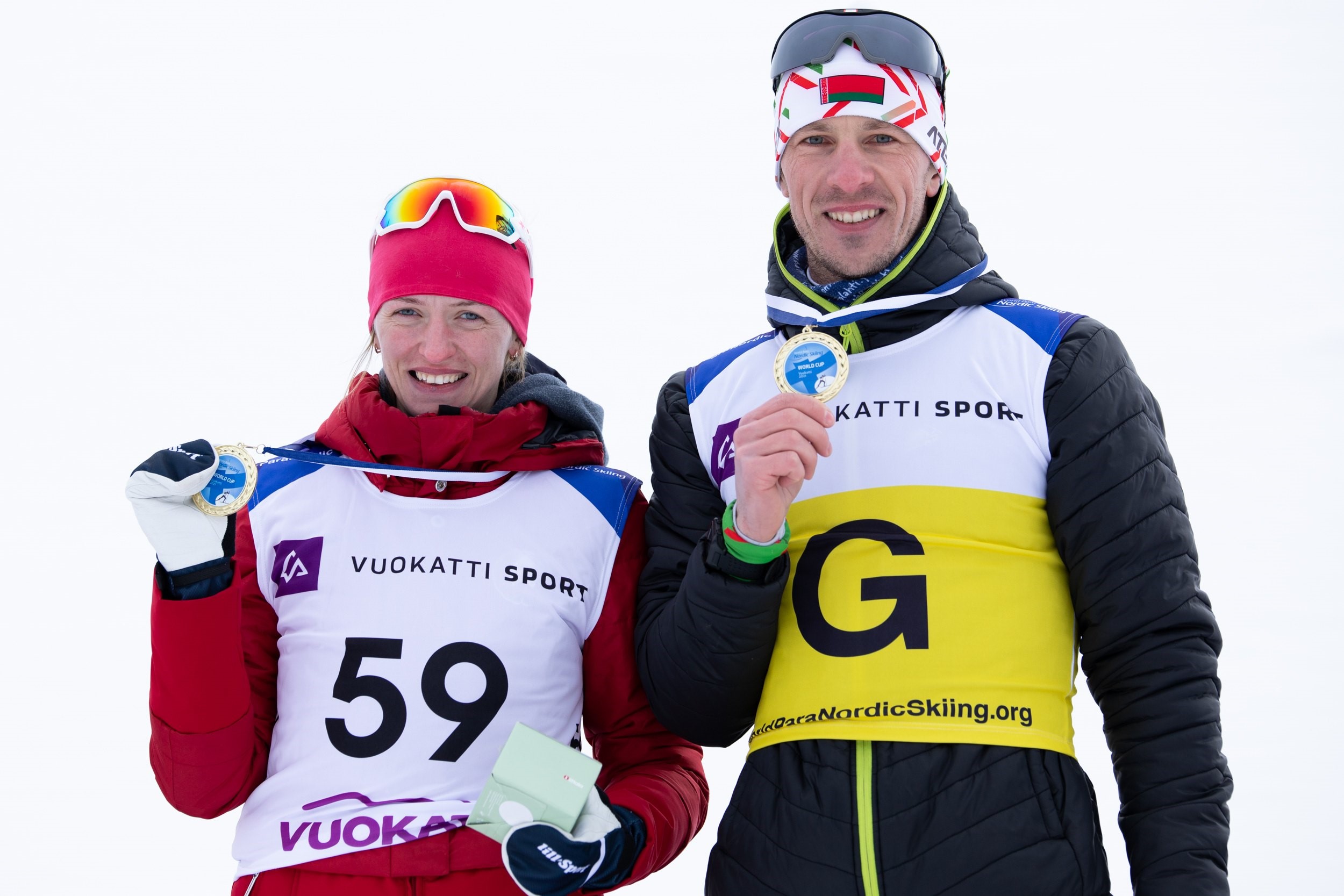 Overall titles and last golds handed out in cross-country in Vuokatti