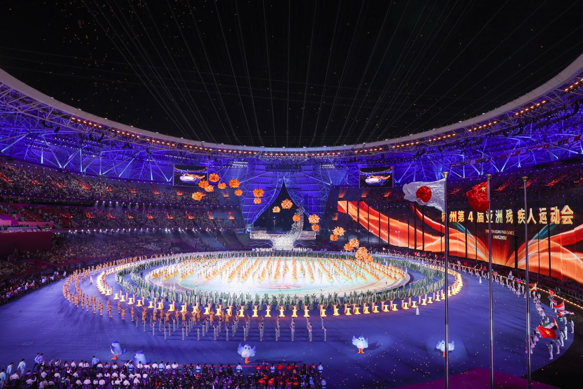 Asian Para Games closing ceremony in Hangzhou