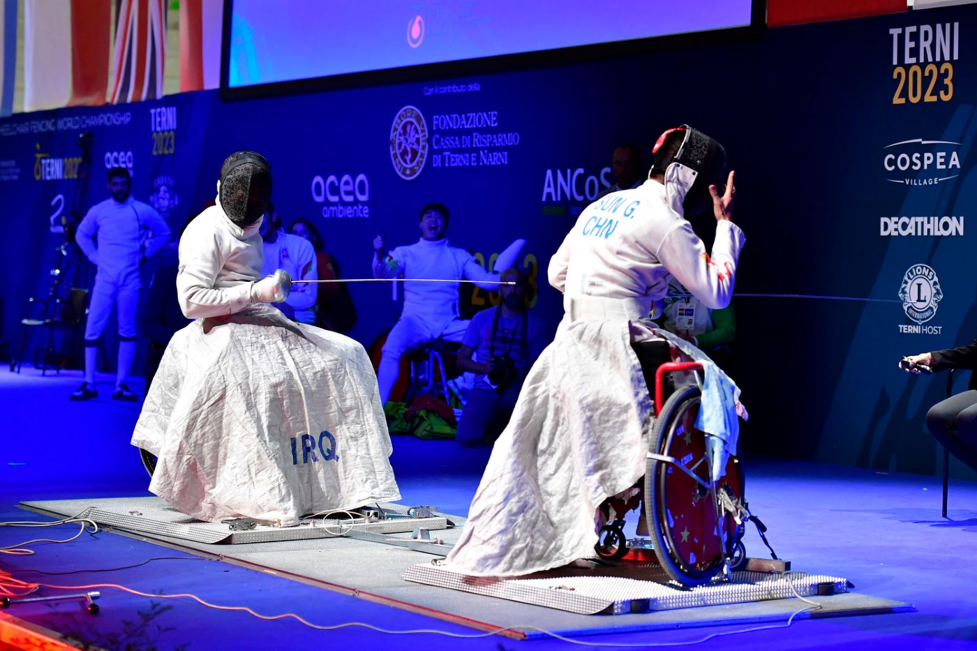 Ирак китай. Wheelchair Fencing.