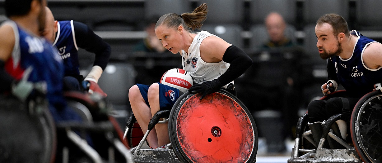 USA wheelchair rugby pioneer Sarah Adam ready to make history