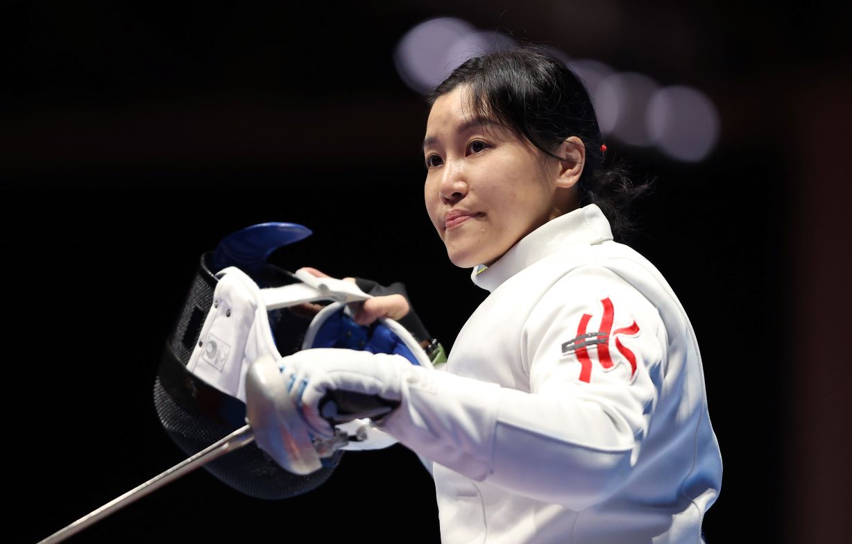 Wheelchair fencing star Yu shares her secret to success