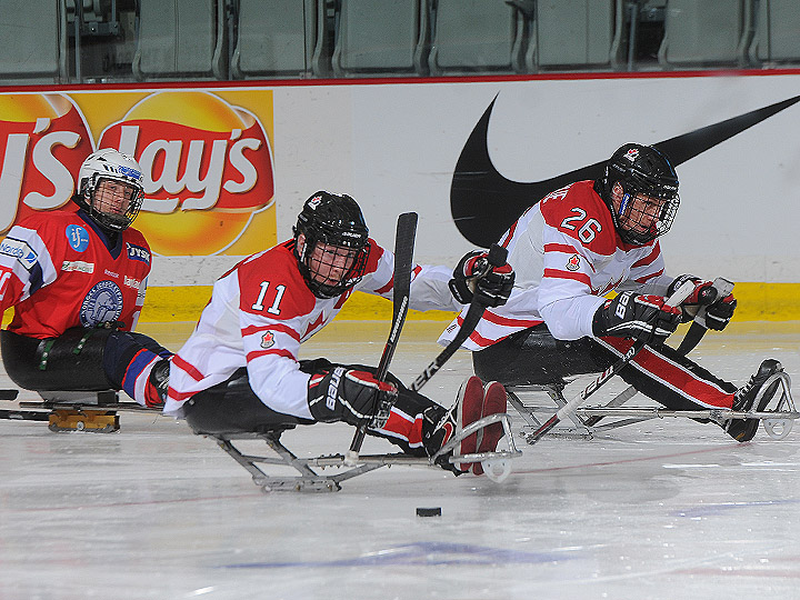 Canada ice sledge hockey