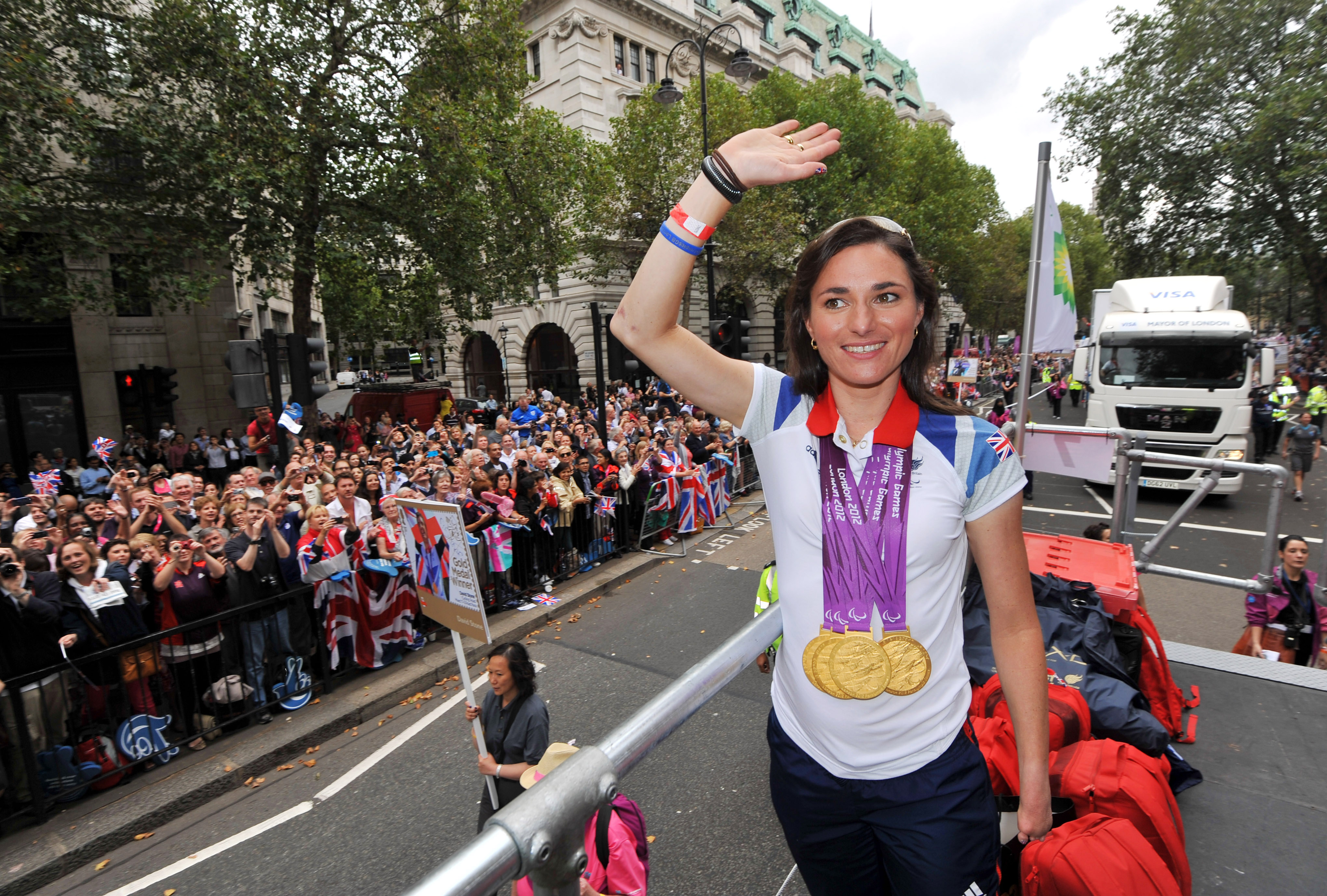 One year on: Sarah Storey becomes a mother | International ...