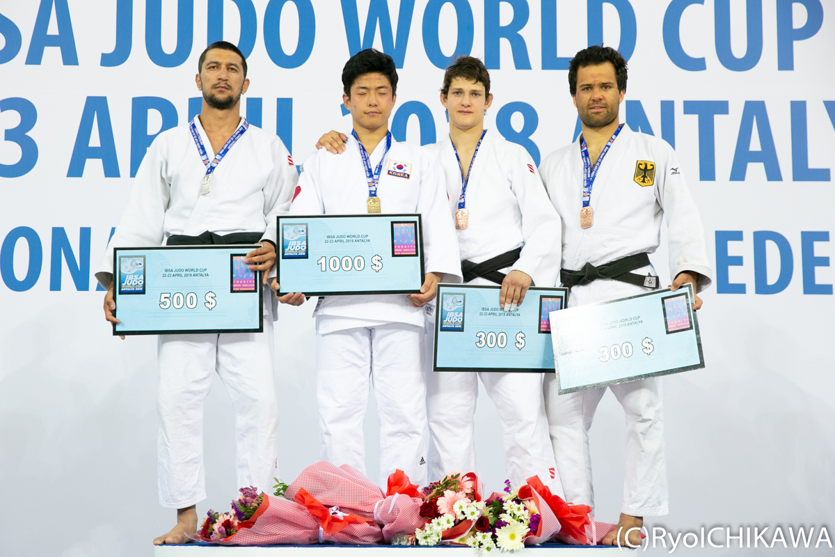 South Korean judokas stood out at 2018 Grand Prix in Antalya, Turkey