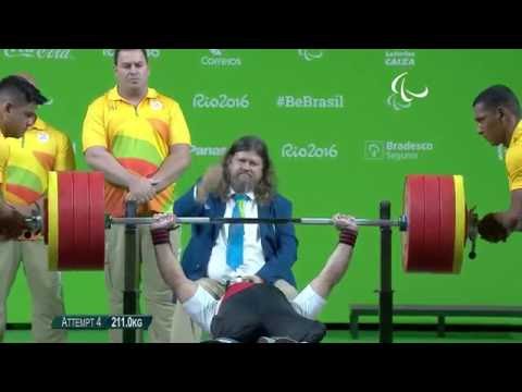 Powerlifting | OSMAN Sherif breaks the world record | Men’s -59kg | Rio 2016 Paralympic Games