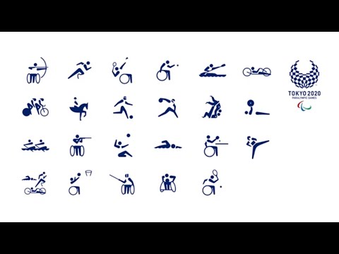 The Paralympic Games Pictograms Evolution