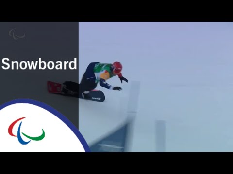 Mike SCHULTZ VS. Chris VOS |Snowboard cross | Big Final | PyeongChang2018 Paralympic Winter Games