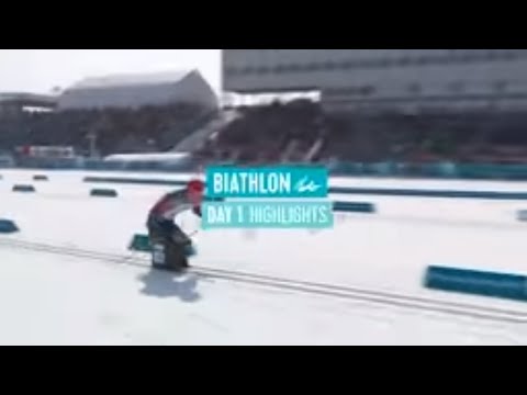 Day one Para Biathlon Highlights | PyeongChang 2018