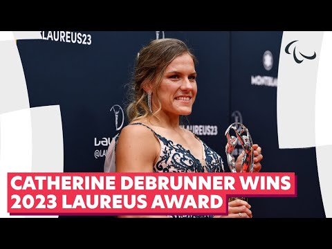 🏆 Catherine Debrunner wins 2023 Laureus Award | Paralympic Games