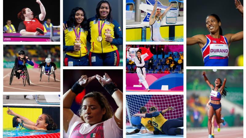 Photos of ten female athlete nominated as Lima 2019's Best Female Athlete