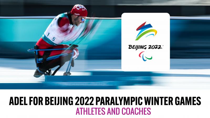 Cover of Adel for Beijing 2022 Paralympic Winter Games