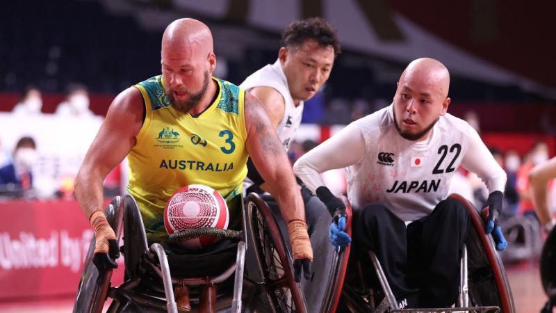 Australia defeat USA to win 2022 Wheelchair Rugby World Championship