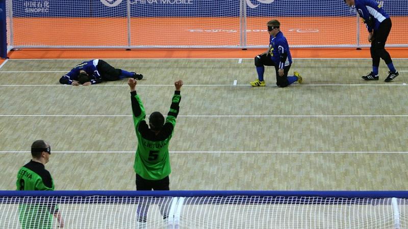 Lithuania goalball men's team - Beijing 2008