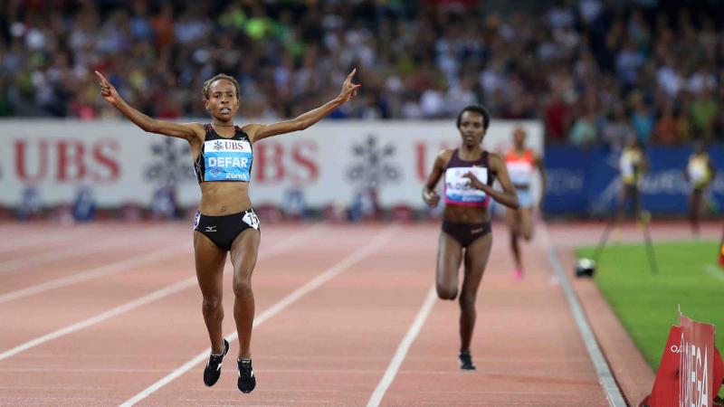 Defar wins in the 5,000m at the IAAF Diamond League in Zurich