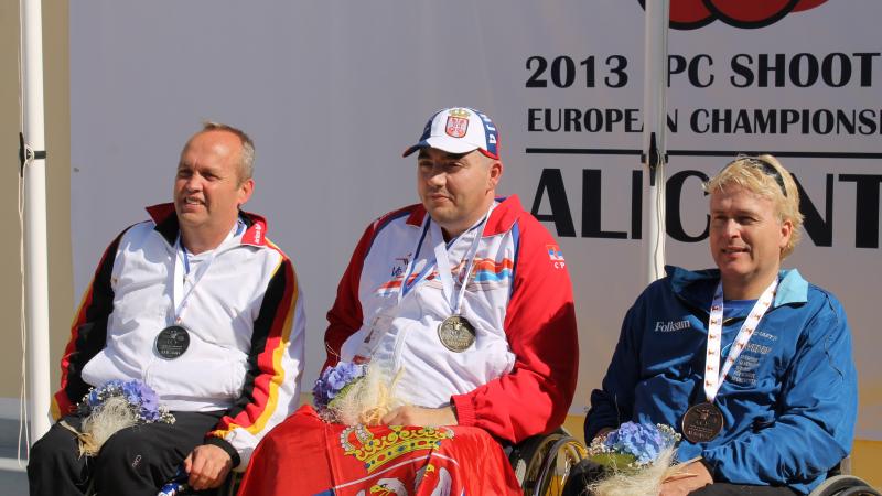 Alicante 2013: R1 medal ceremony