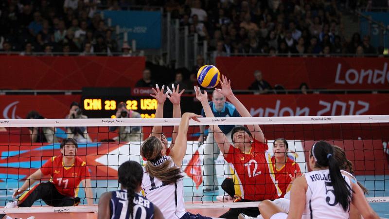 Yu Hong SHENG - Sitting Volleyball - London 2012 Paralympic Games