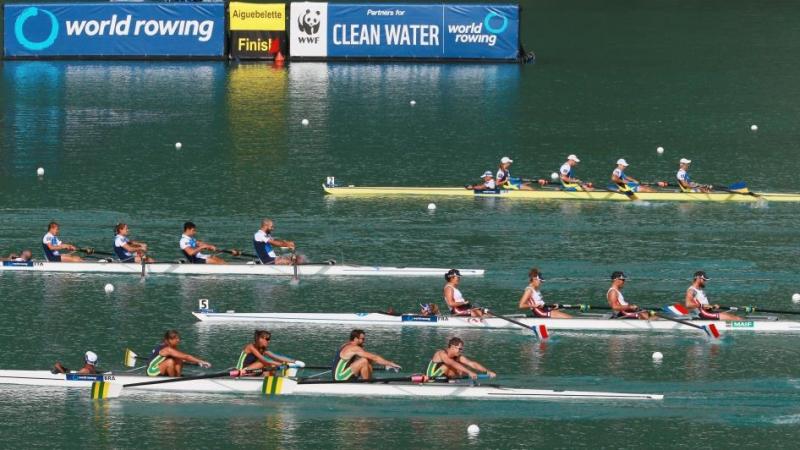 Para rowers take on World Cup in Poznan