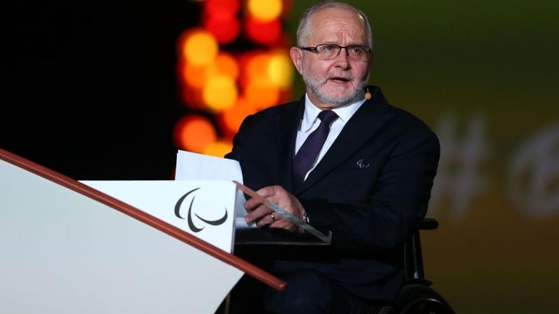 President of the IPC Sir Philip Craven