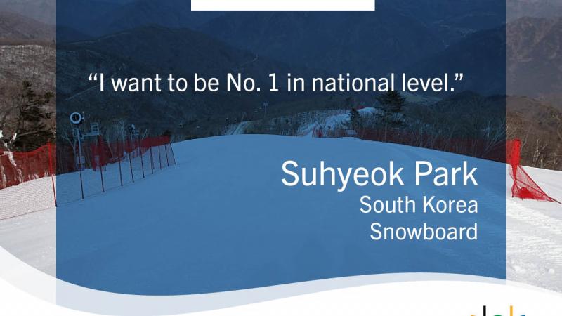 PyeongChang 2018 - #500DaysToGo - Suhyeok Park