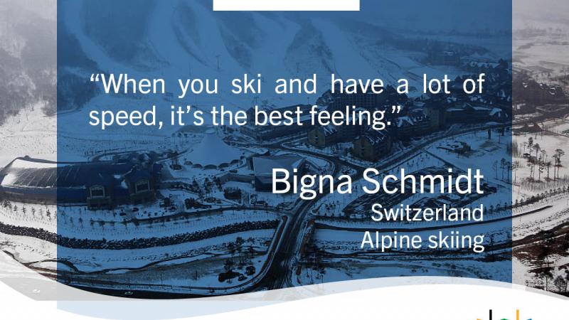 PyeongChang 2018 - #500DaysToGo - Bigna Schmidt