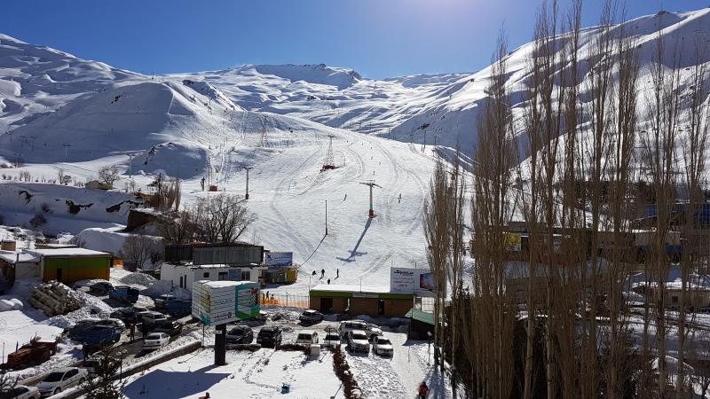 A ski slope in Iran