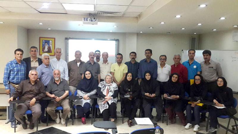 Group photo of participants after a training course