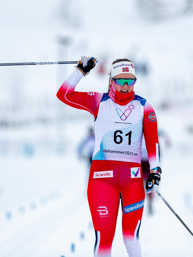  Norwegian standing skier Vilde Nielsen 