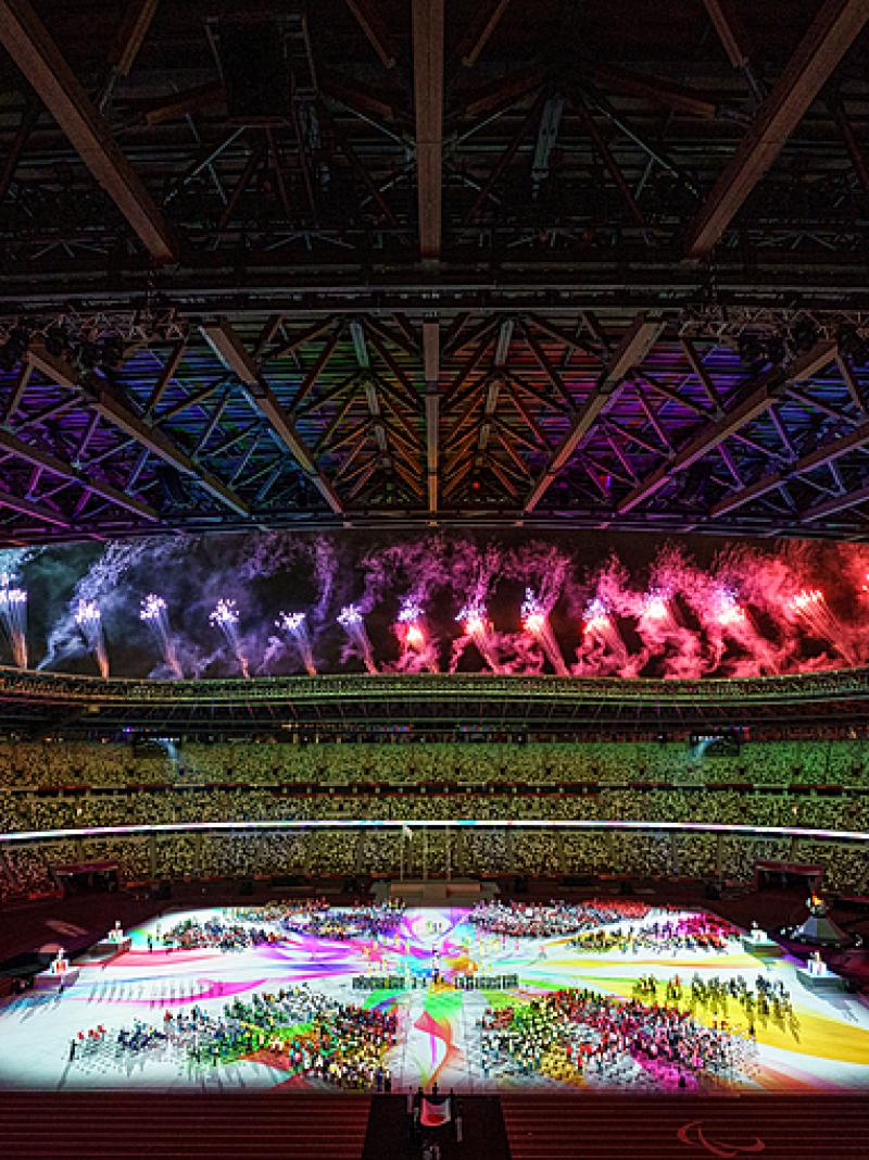 Closing Cermony of the Paralympic Games Tokyo 2020