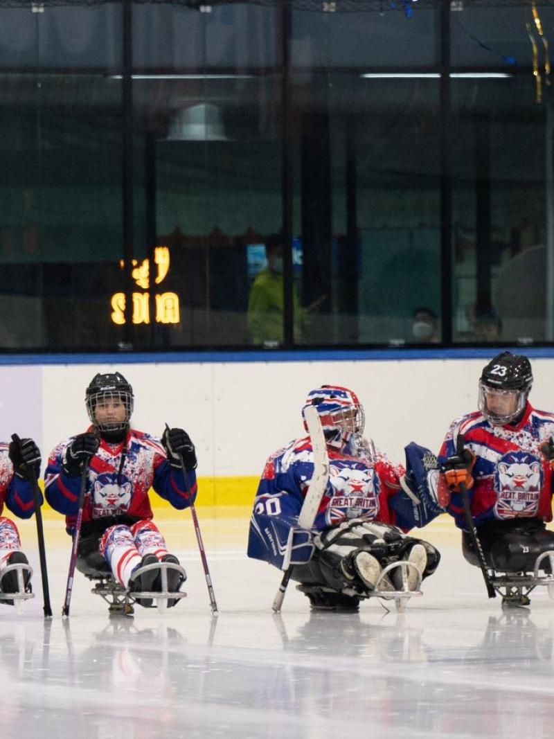 The Great Britain team that won the World Championships C-Pool title in Bangkok in December featuring four female players.