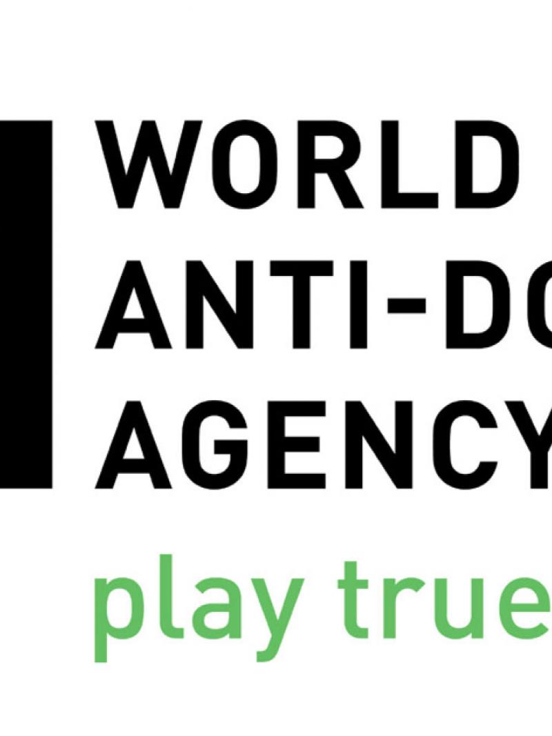 World Anti Doping Agency's Logo.