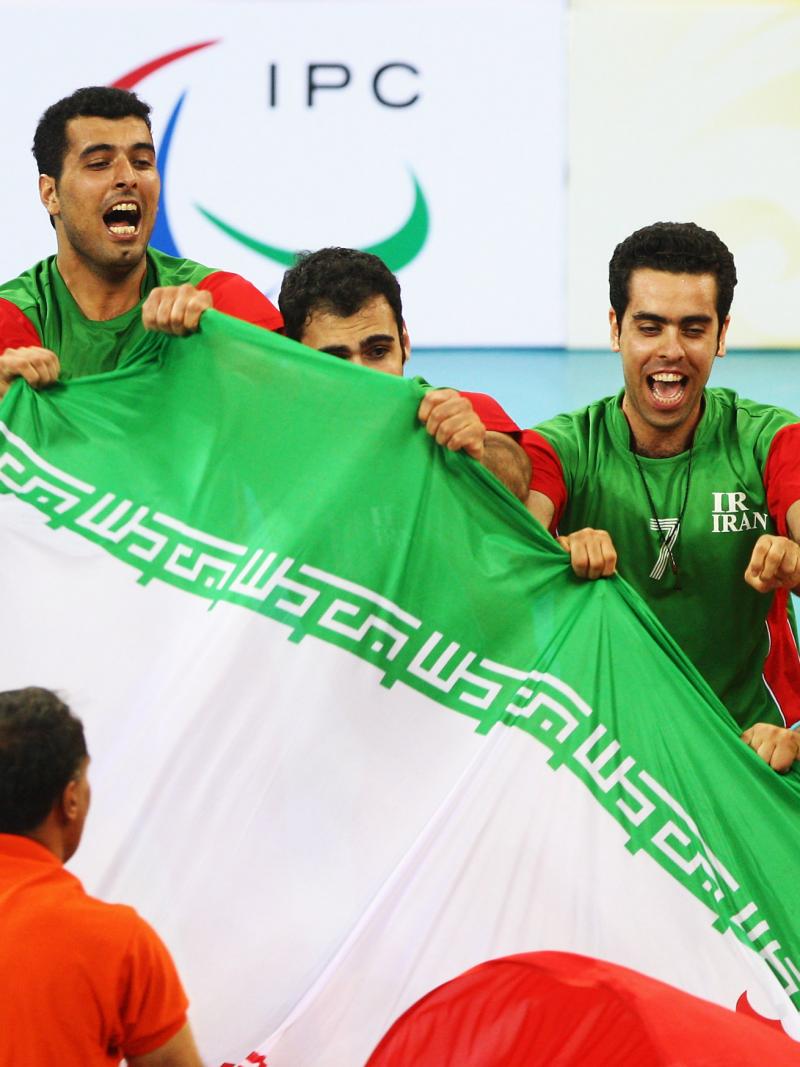 Team Iran Sitting Volleyball