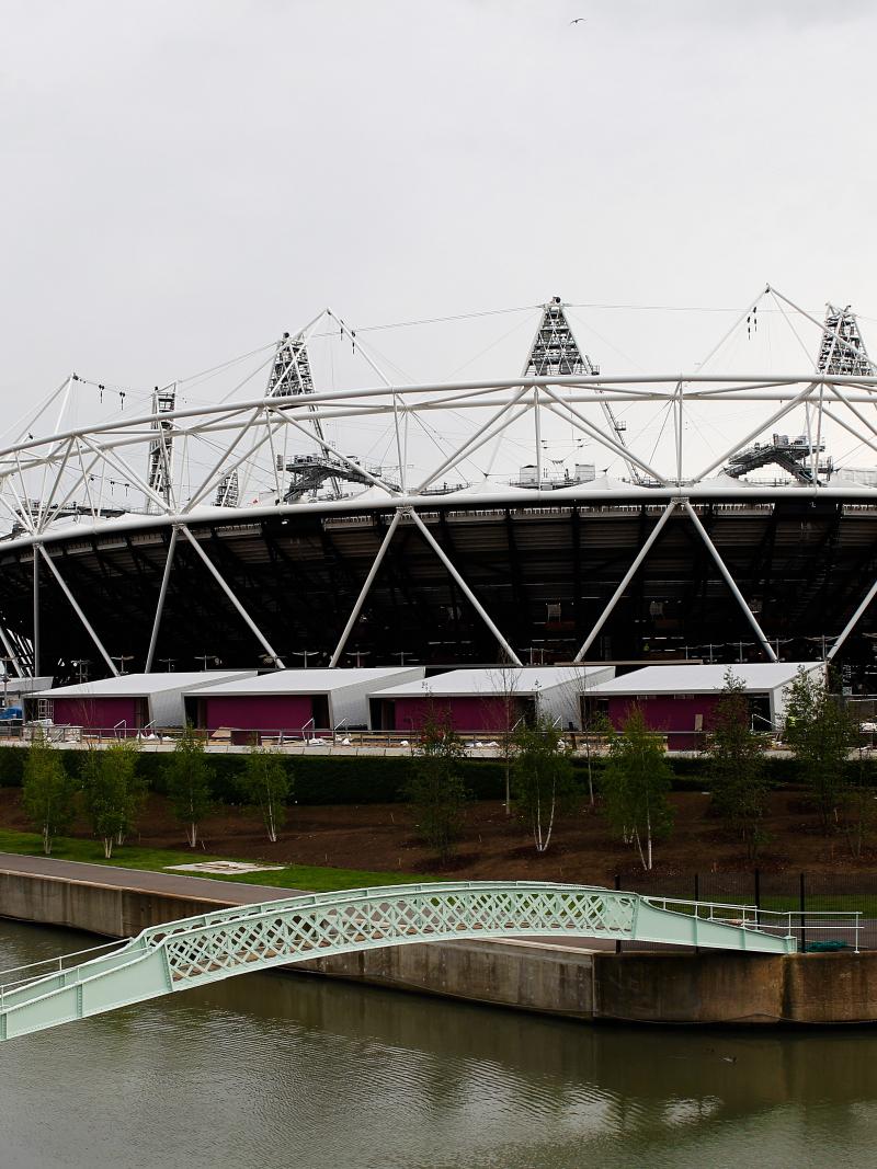 A picture of a stadium