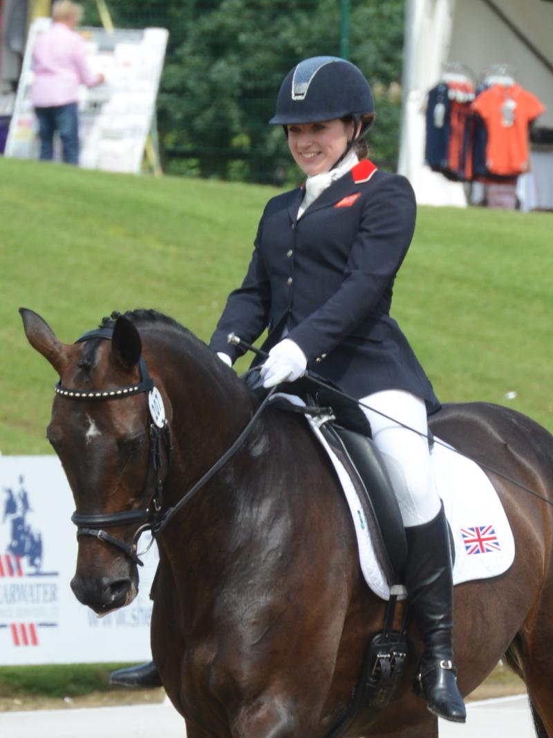 Natasha Baker on horse