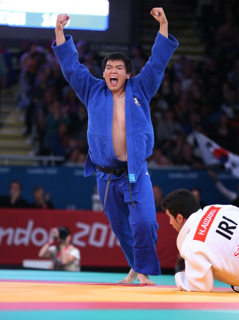 Korean judoka Gwang-Geun Choi