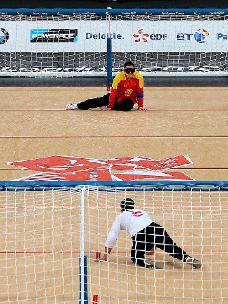 Goalball China X Iran - London 2012