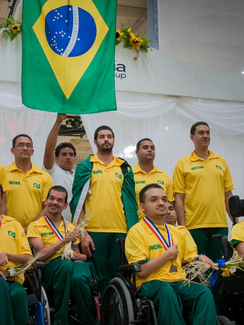 Brazil at boccia 2013 Americas Cup