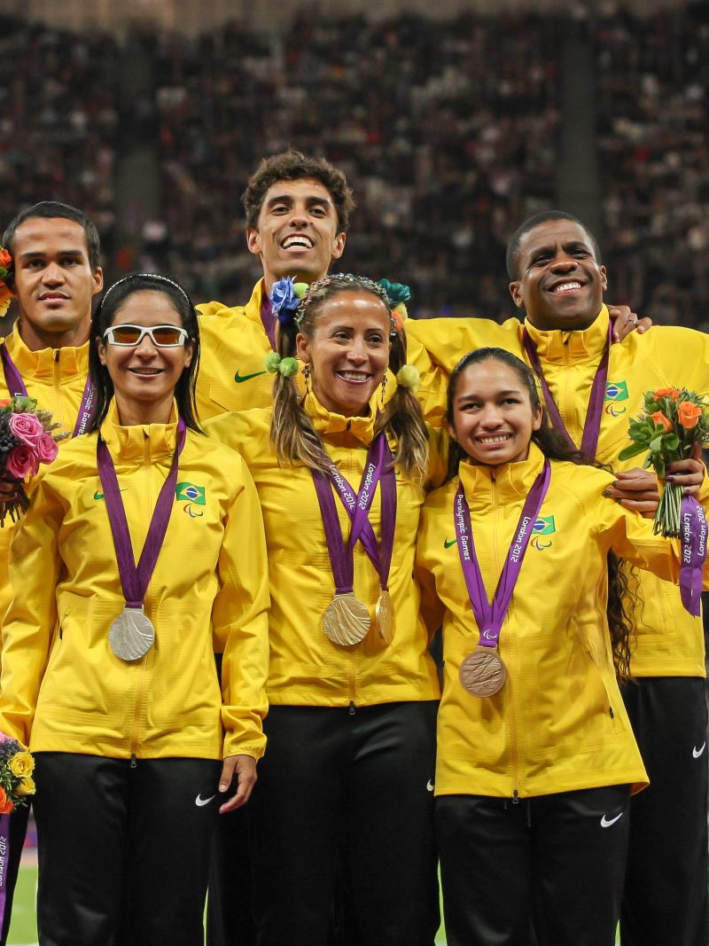 Jerusa Gerber Santos, Terezinha Guilhermina and Jhulia Santos