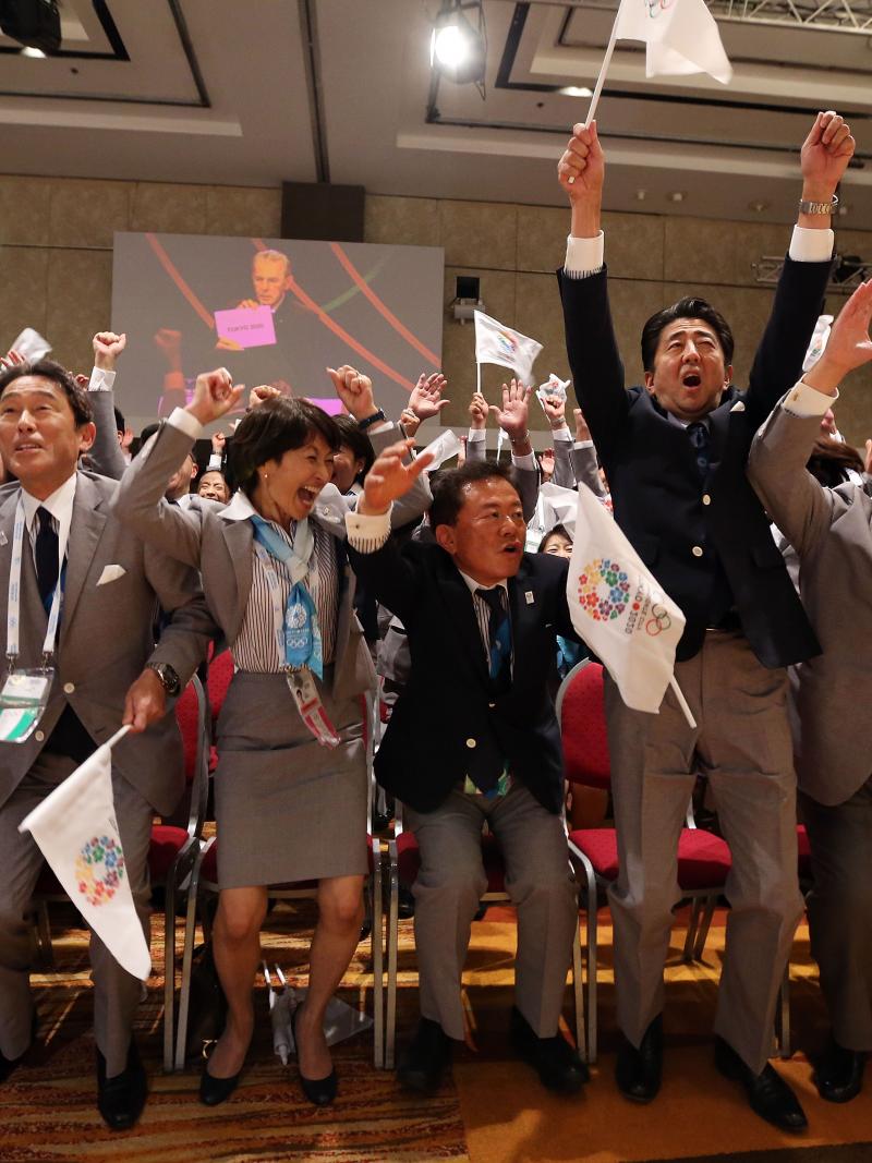 Tokyo 2020 react to the news that they have won the 2020 Olympic and Paralympic Games