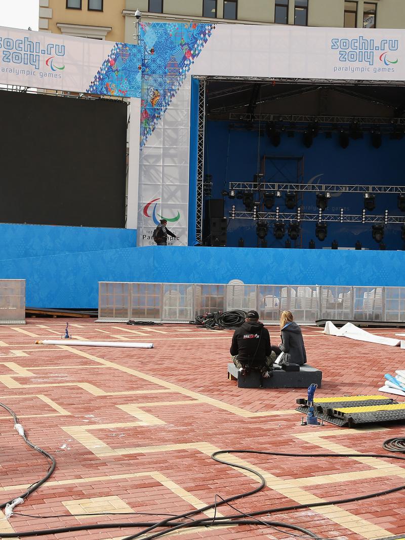 Sochi 2014 medals plaza