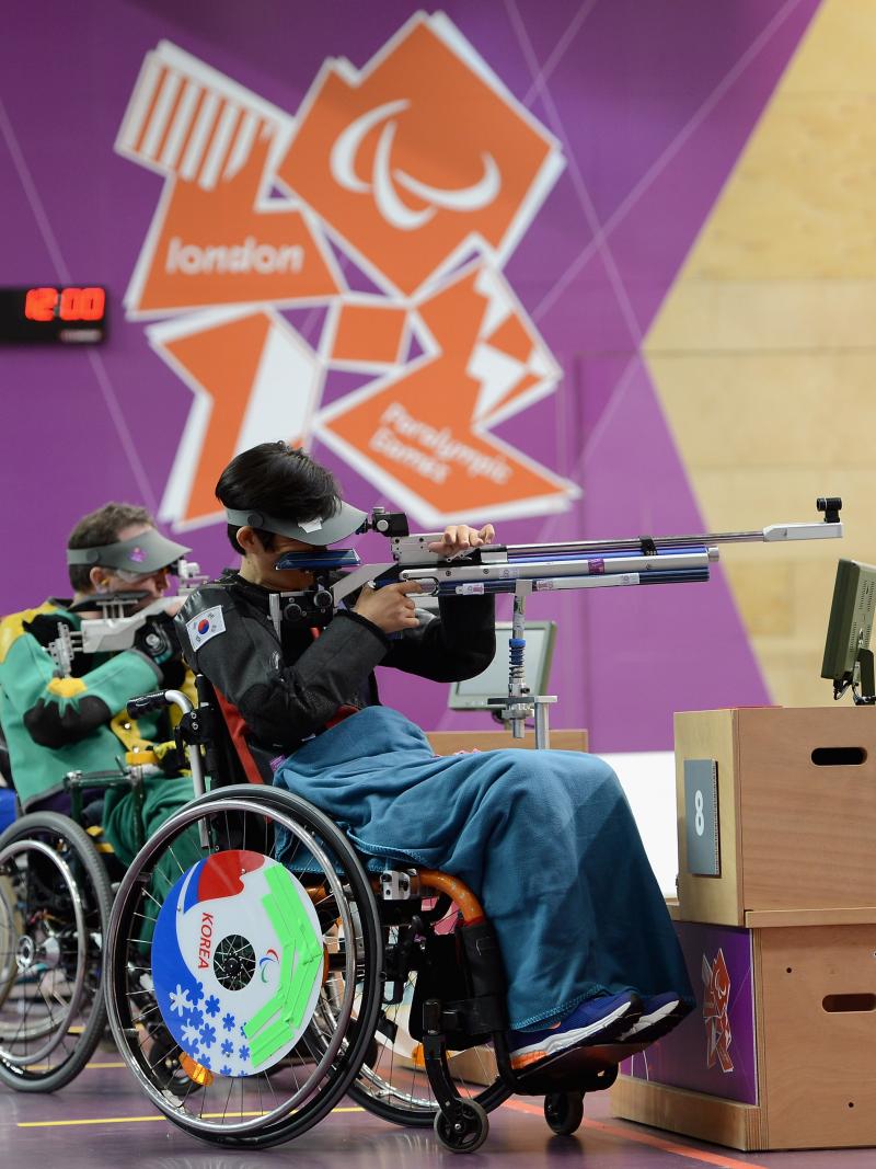 Youngjun Jeon of South Korea, a gold medal winner at Suhl 2014