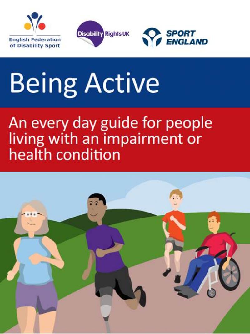 The being Active in the UK guide supports more English people with an impairment to enjoy an active lifestyle.