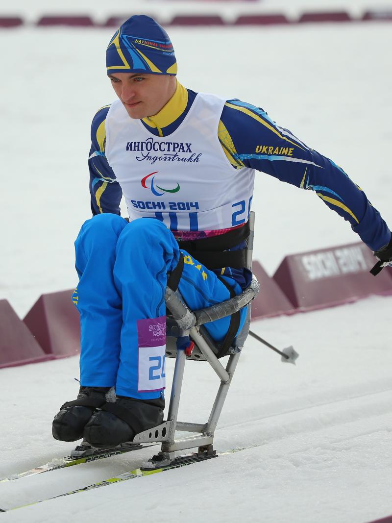 Ukraine's Maksim Yarovyi competes at Sochi 2014.