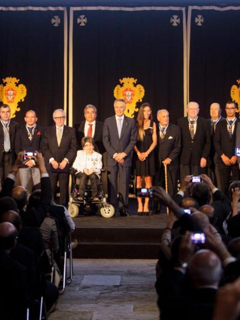 President of Portugal honours Portuguese Paralympians