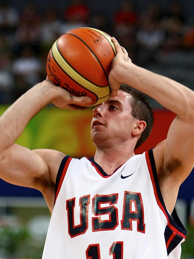 Steve Serio of United States competes during the Wheelchair Basketball match between United States and Israel during the 2008 Beijing Paralympics