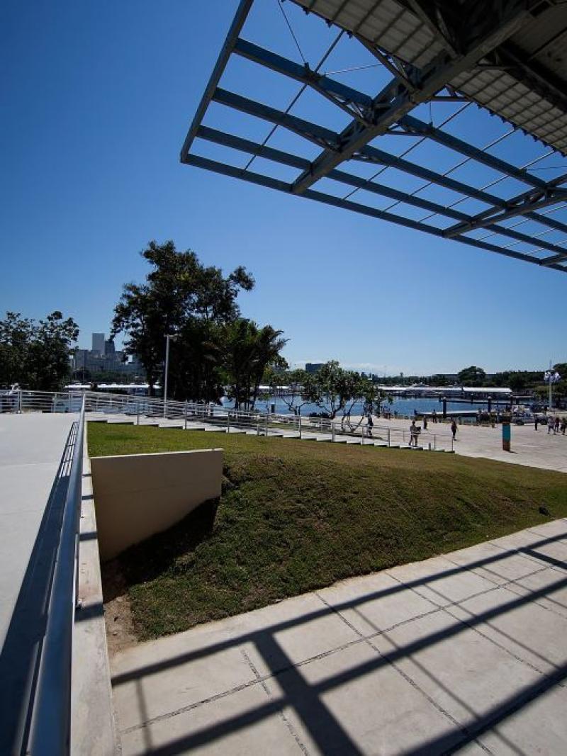 General view of the newly renovated Marina da Gloria which will host the sailing competitions of the Rio 2016 Olympic and Paralympic Games.