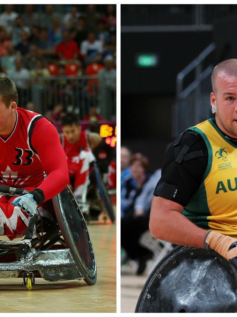 Canada’s Zak Madell and Australia’s Ryley Batt