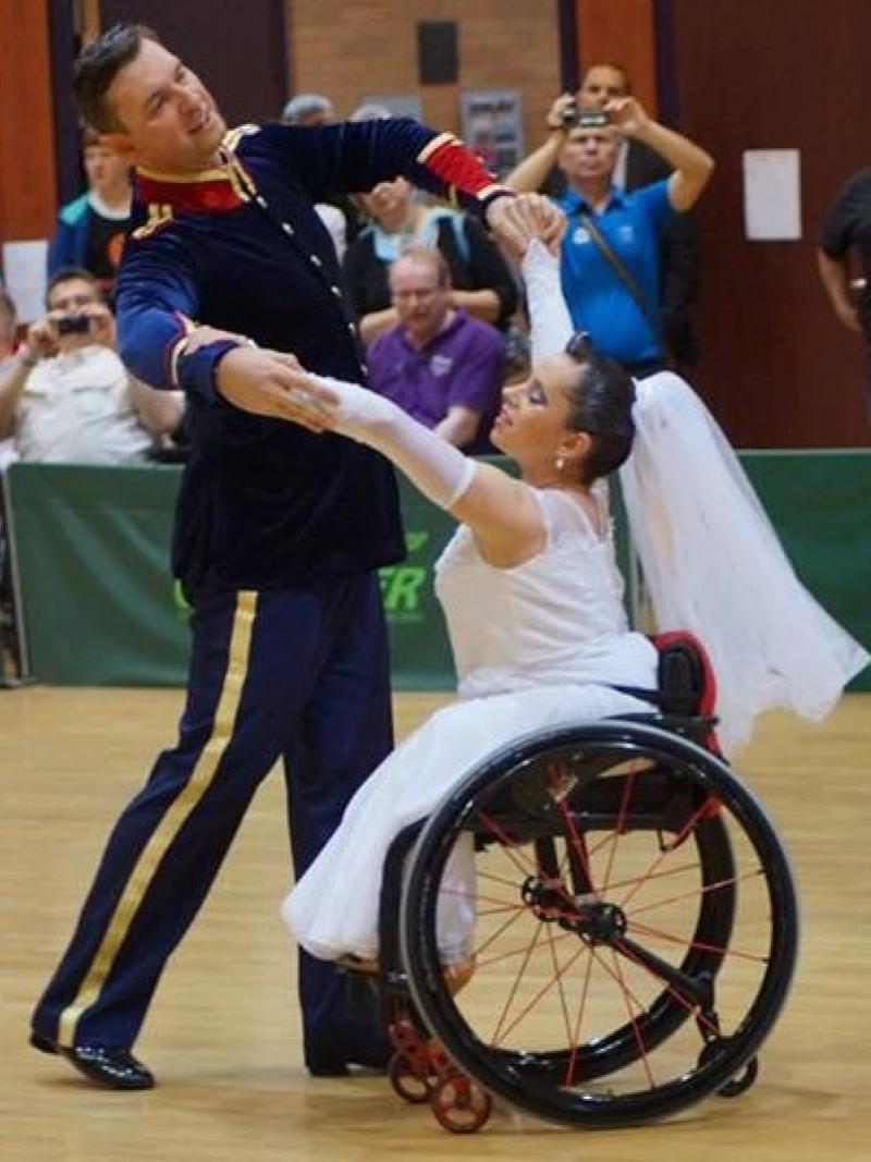 Kasicka and Vidasic - wheelchair dance sport